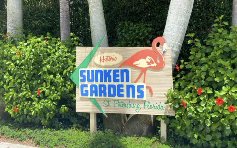 Sunken Gardens In St Petersburg